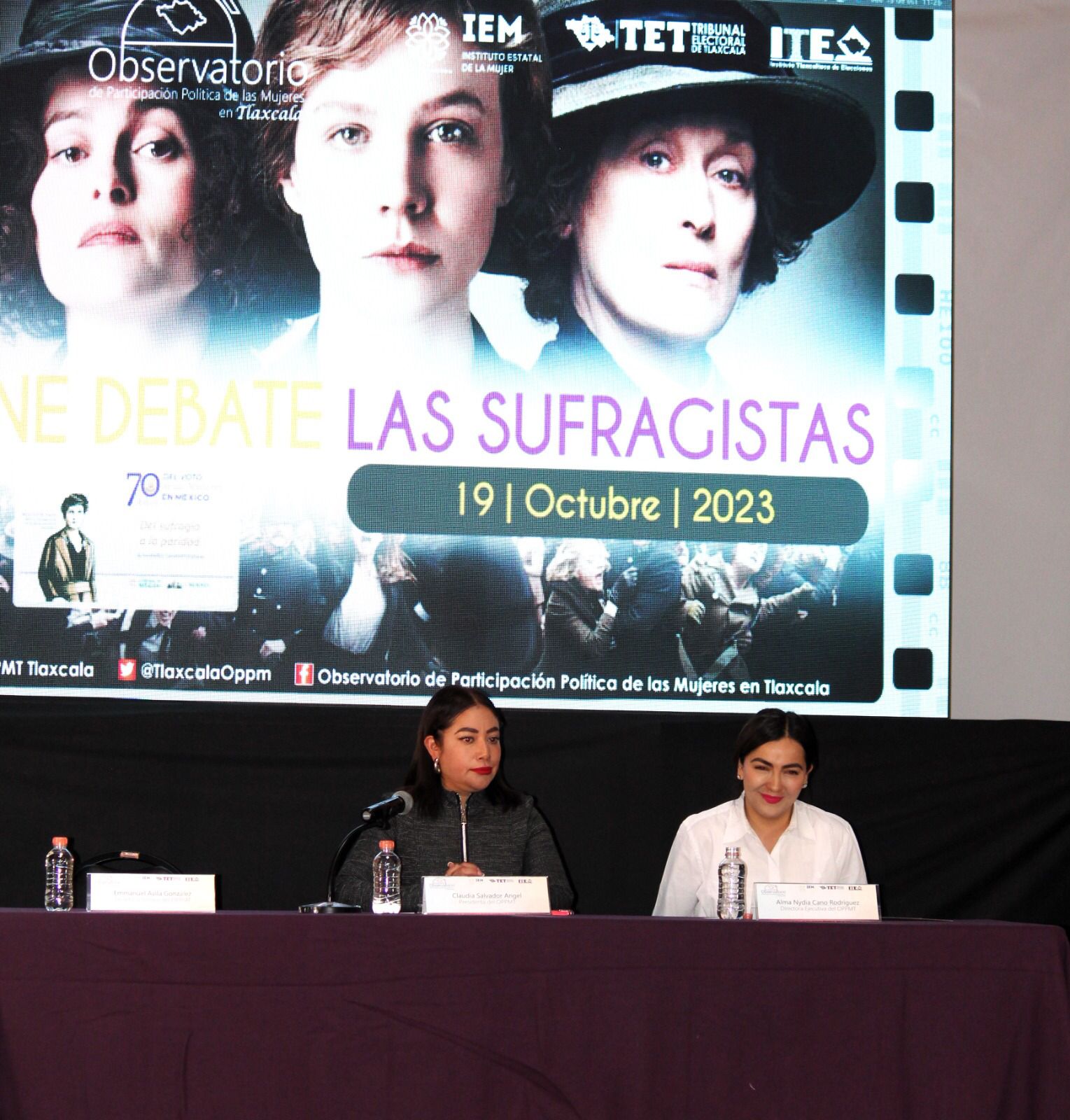 Cine-debate del OPPMT genera espacio de reflexión sobre participación de las mujeres